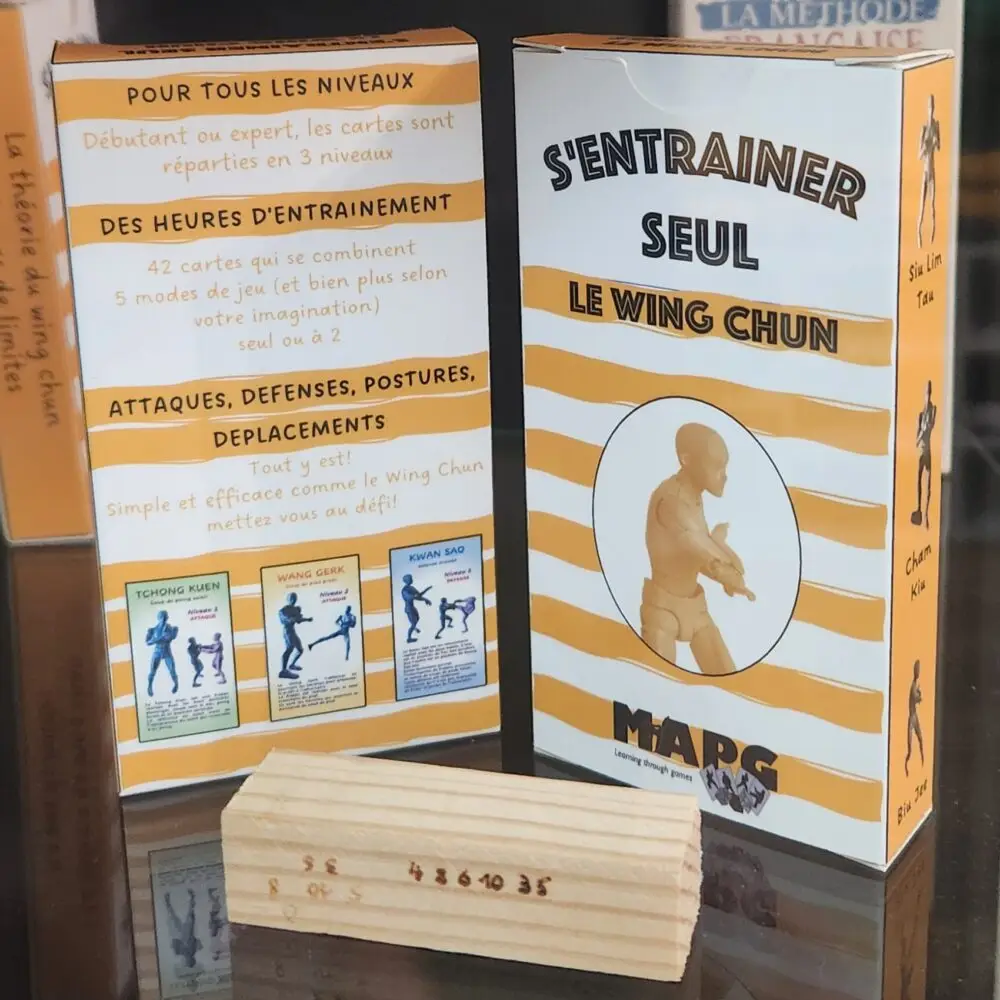 Cartes d'entrainement Wing Chun